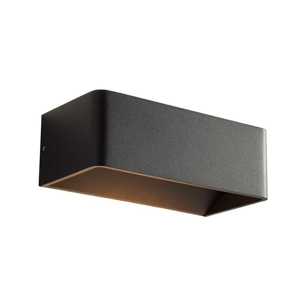 Wandlamp Mainz Zwart 2 x 3Watt Led Wandlamp Mainz Zwart 2 x 3Watt Led