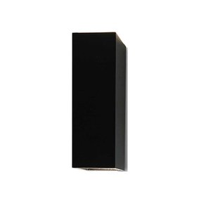 Wandlamp Vegas 250 Zwart IP65 Led