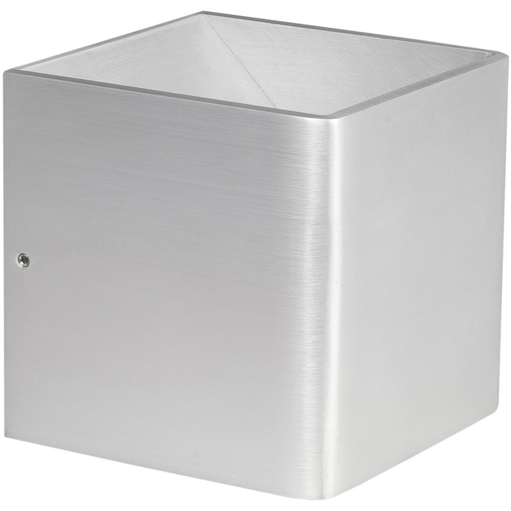 Wandlamp Stretto Aluminium 10 x 10cm Led Wandlamp Stretto Aluminium 10 x 10cm Led