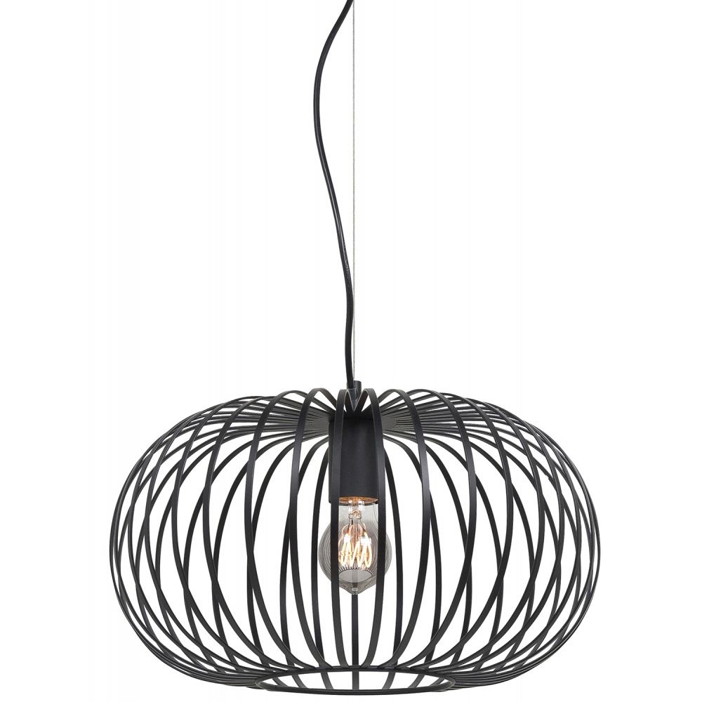 Hanglamp Bolato Zwart 40cm Hanglamp Bolato Zwart 40cm