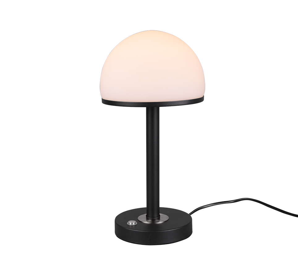 Tafellamp Berlin mat Zwart 39cm 4Watt Led Tafellamp Berlin mat Zwart 39cm 4Watt Led