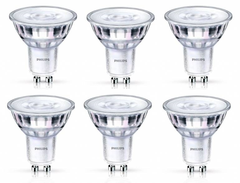 GU10 4.9Watt LED-lamp Dimtone 6 Stuks GU10 4.9Watt LED-lamp Dimtone 6 Stuks