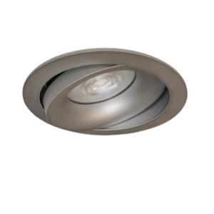 Inbouwspot Rond Kantelbaar Grijs GU-10