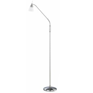 Vloerlamp Pino Staal Led incl. 3 Standendimmer
