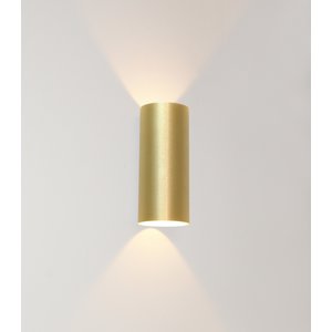 Wandlamp Brody 2 Mat Goud Led