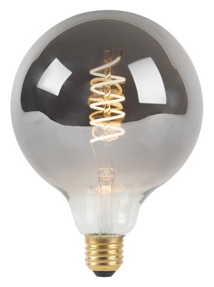 E27 4Watt Smoke Spiraal 95mm Dimbaar E27 4Watt Smoke Spiraal 95mm Dimbaar