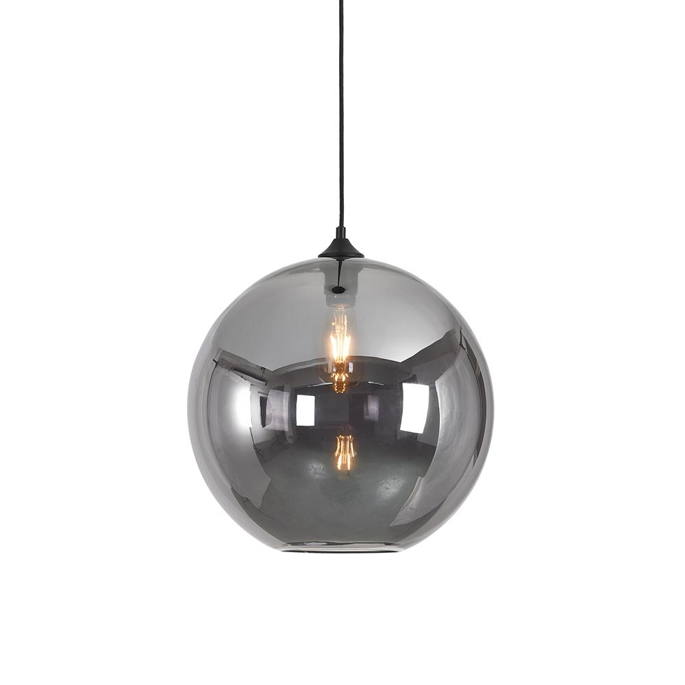 Hanglamp Marino Smoke Glas 40cm Hanglamp Marino Smoke Glas 40cm
