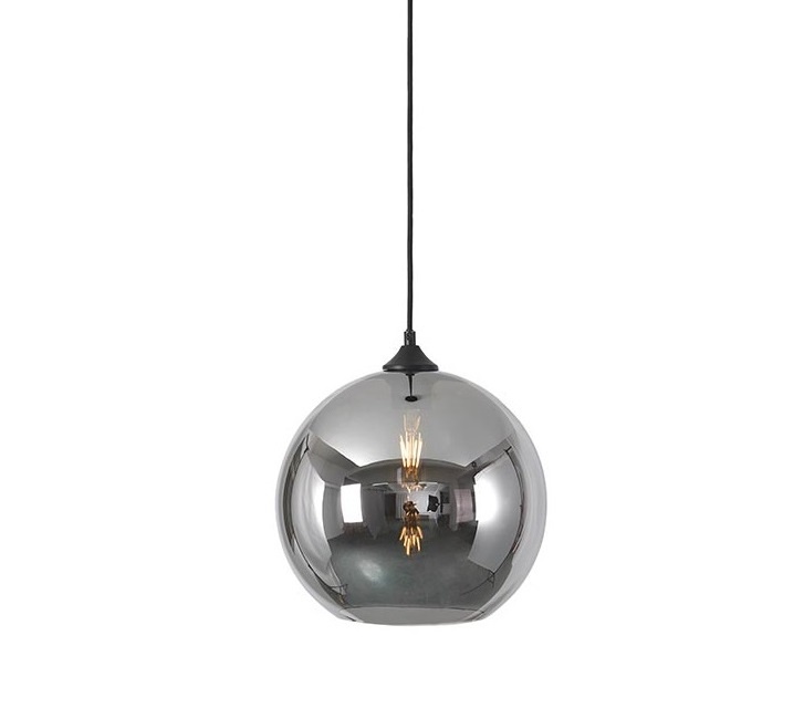 Hanglamp Marino Smoke Glas 30cm Hanglamp Marino Smoke Glas 30cm