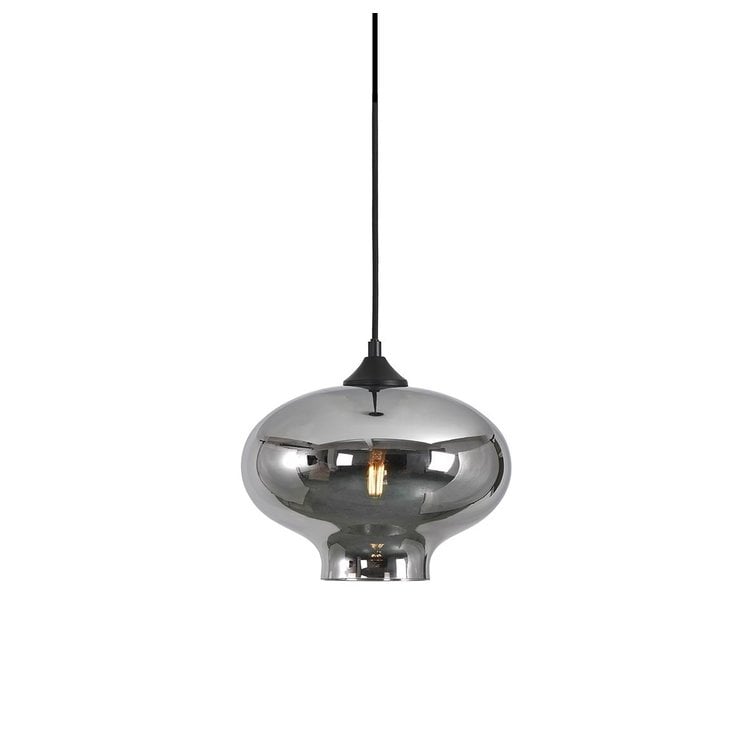 Hanglamp Toronto Smoke Glas 18cm