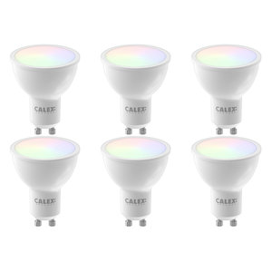 GU10 5Watt Smart Home Wifi RGB-Wit 6 Stuks