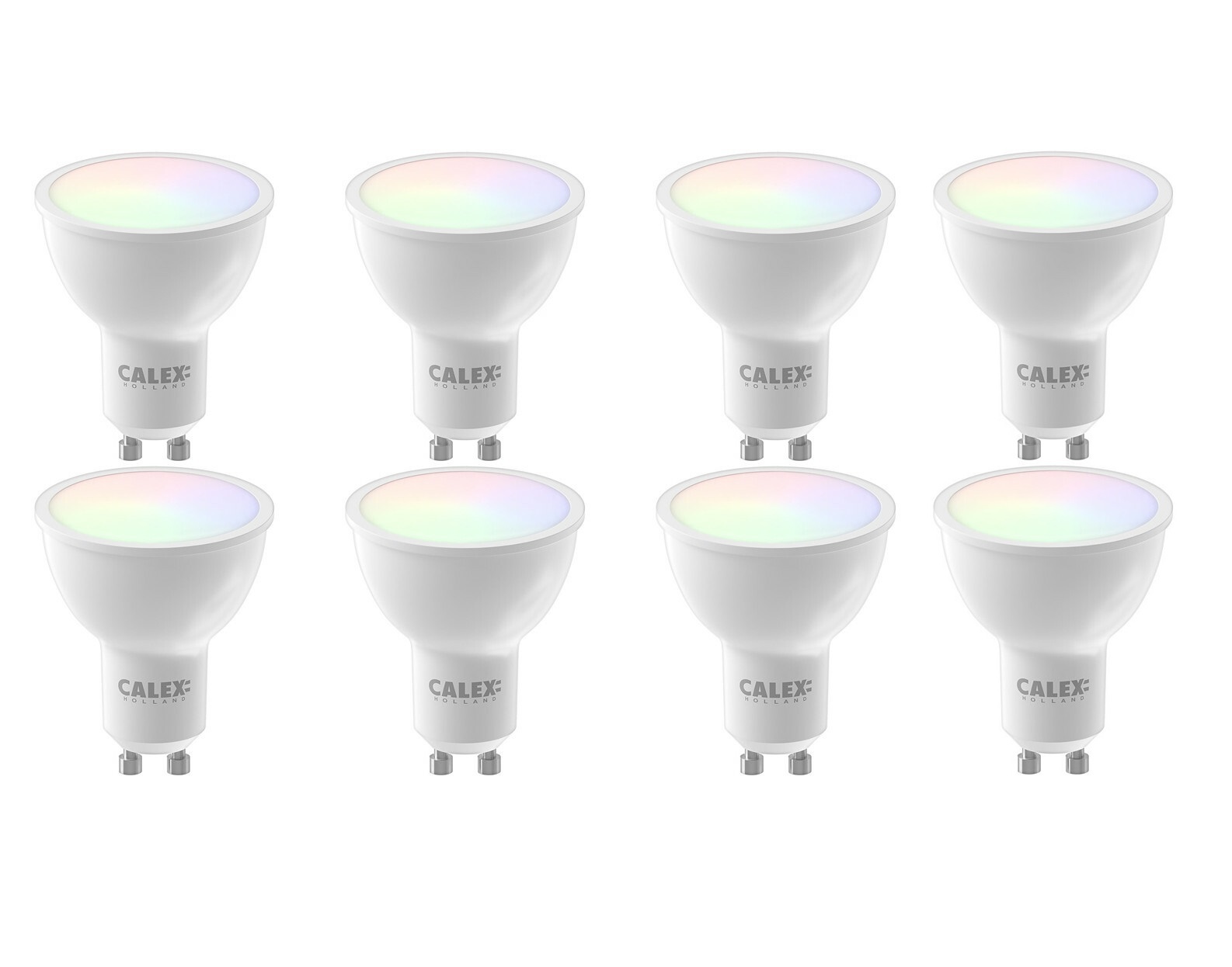 GU10 5Watt Smart Home Wifi RGB-Wit 8 Stuks