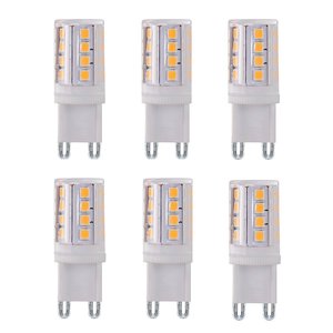 G9 4Watt Led Lamp incl. Stappendimmer 2700K 6 Stuks