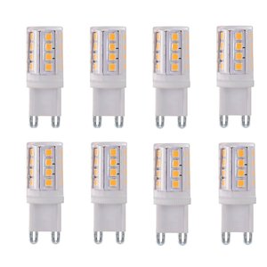 G9 4Watt Led Lamp incl. Stappendimmer 2700K 8 Stuks