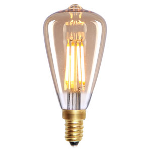 E14 4Watt Led Gold Dimbaar Edison