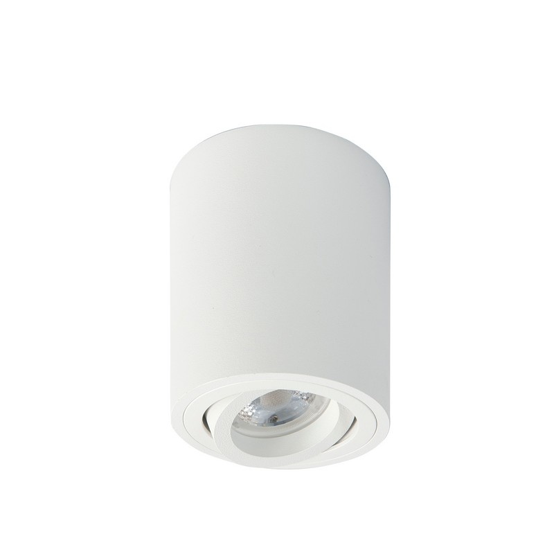 Spot Rebel GU10 Wit 8cm Rond Spot Rebel GU10 Wit 8cm Rond