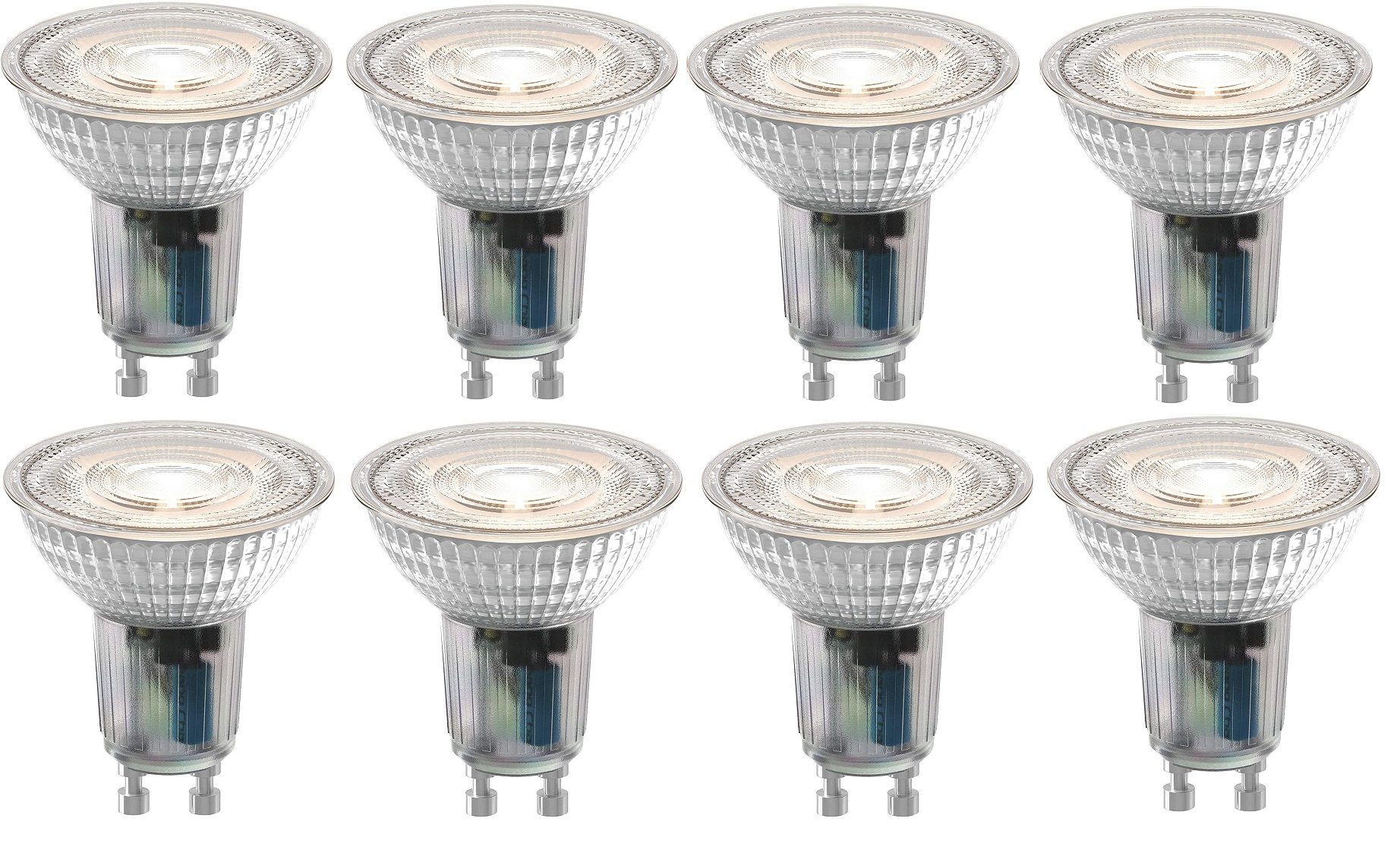 GU10 5Watt Smart Home Wifi 2200-4000K - 8 Stuks GU10 5Watt Smart Home Wifi 2200-4000K - 8 Stuks