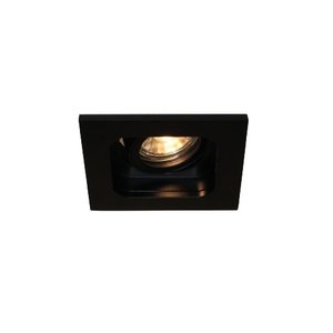 Inbouwspot Moggio Zwart GU10