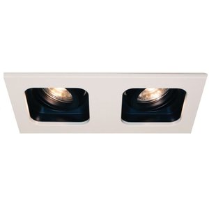 Inbouwspot Moggio Wit - Zwart GU10   2 Lichts