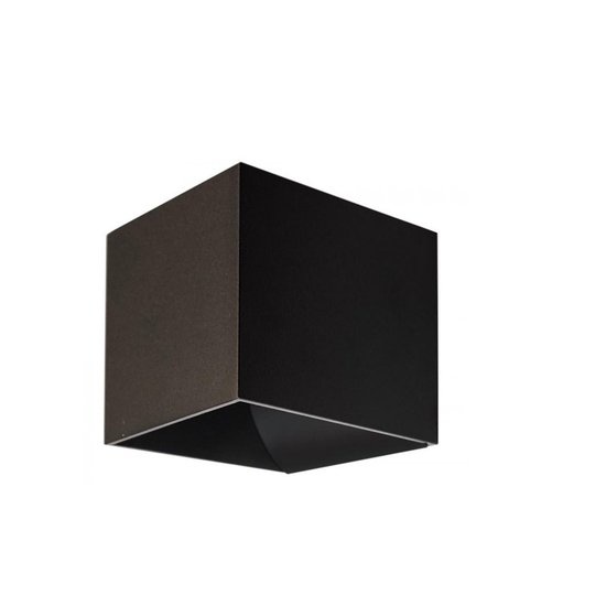 Wandlamp Gymm Mat Zwart 10x10cm Excl. G9 Wandlamp Gymm Mat Zwart 10x10cm Excl. G9