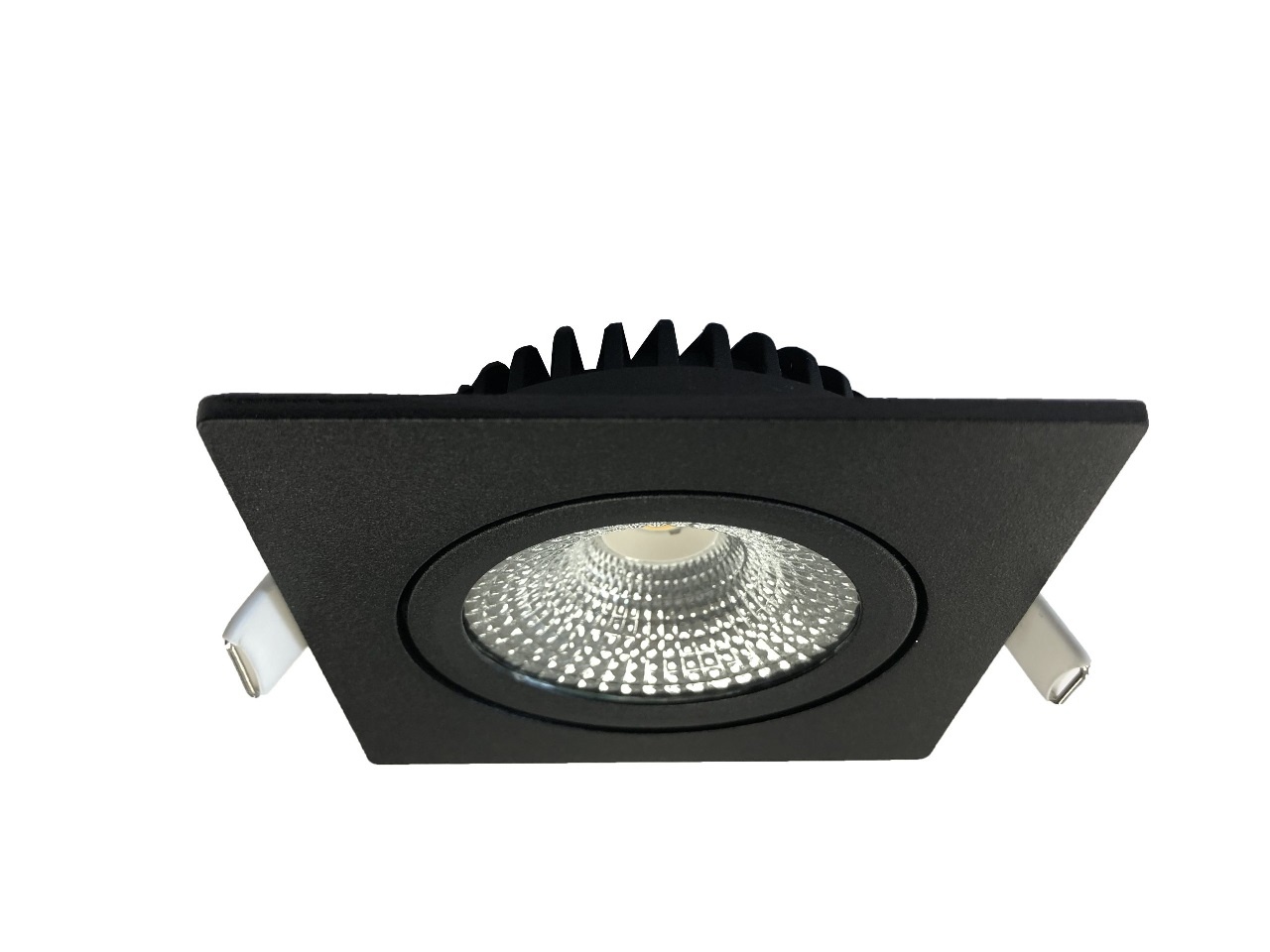 Inbouwspot Thin Vierkant Zwart IP44 Inbouwspot Thin Vierkant Zwart IP44