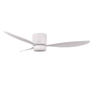 Plafondventilator Brezza Wit incl. Led 132cm