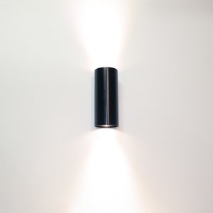 Wandlamp Roulo 2  Mat Zwart GU10