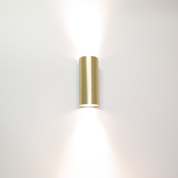 Wandlamp Roulo 2 Goud GU10 Wandlamp Roulo 2 Goud GU10