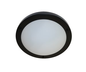 Plafondlamp Yuca I Zwart Led 30cm IP44