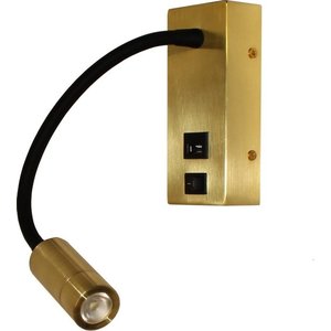 Wandlamp Easy LED USB Mat Goud