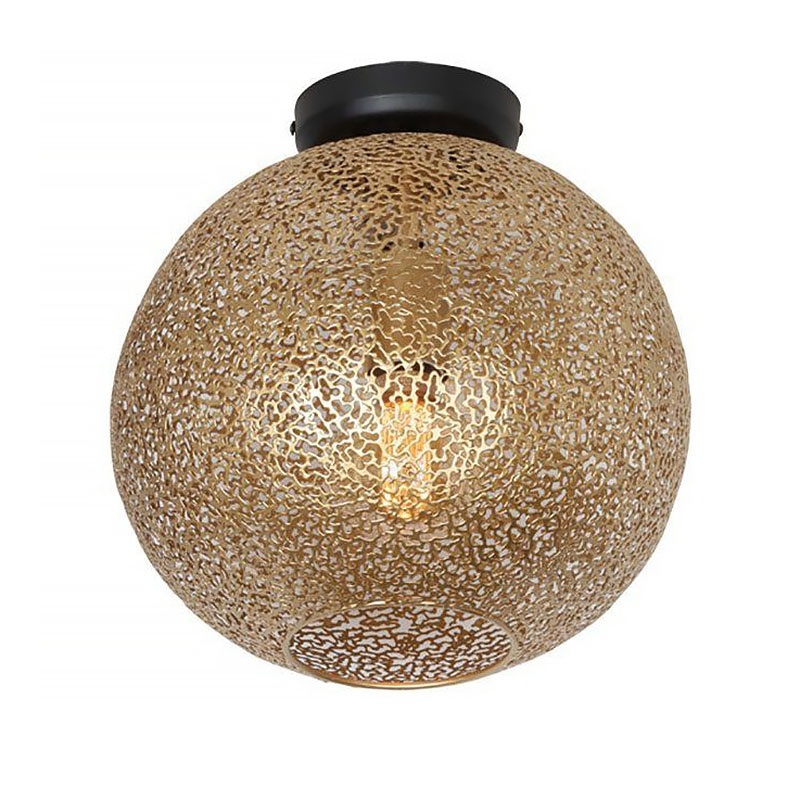 Plafondlamp Moon Mat Goud 30cm Plafondlamp Moon Mat Goud 30cm