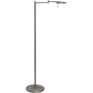 Vloerlamp Piattino RVS 120cm