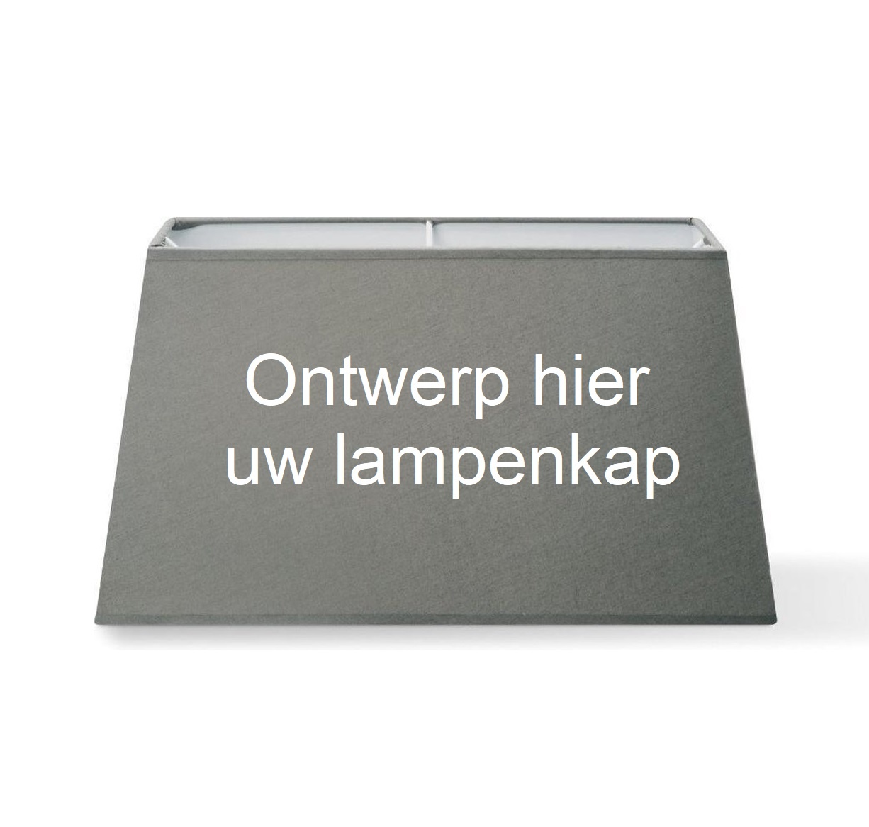 Lampenkap op maat Rechthoek Lampenkap op maat Rechthoek