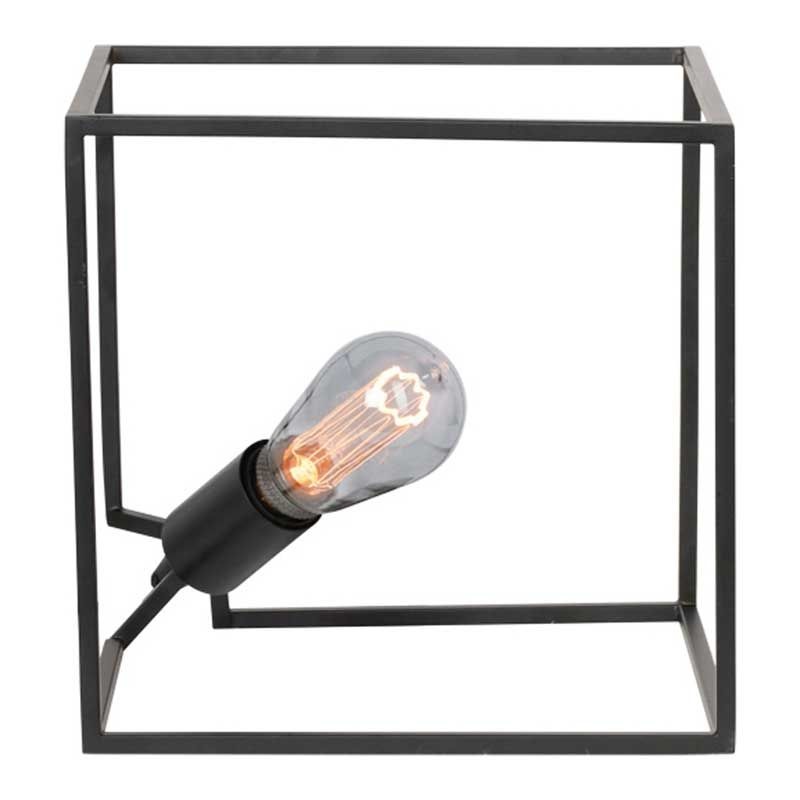 Tafellamp Angolo Mat Zwart 1Lichts 25cm Tafellamp Angolo Mat Zwart 1Lichts 25cm
