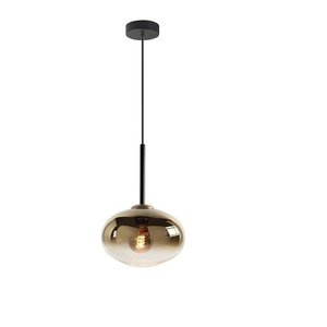 Hanglamp Zwart Gold Bellini 26cm 1 Lichts