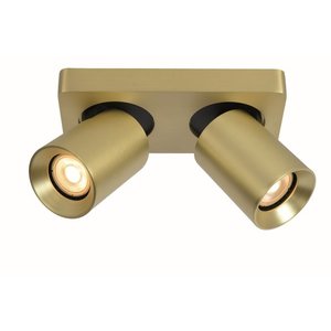 Spot Megano Goud GU10 2Lichts