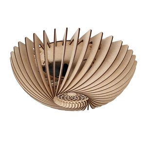 Blij Design Plafondlamp Orb Ø 36cm Naturel
