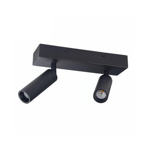 Spot Copinia Led Zwart 2 Lichts