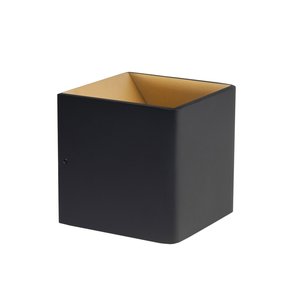 Wandlamp Fulda Zwart Goud 6Watt Led
