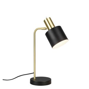 Reality Adam Tafellamp Zwart Goud E14
