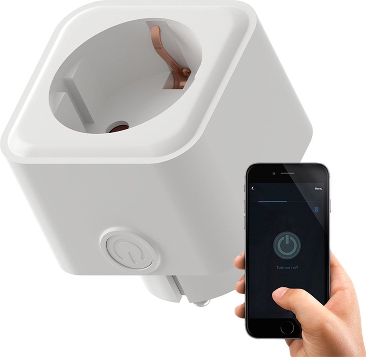 Calex Smart Stekker WiFi Stopcontact met App Calex Smart Stekker WiFi Stopcontact met App