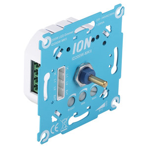 Inbouw LED Dimmer 0.3-200 Watt Knippervrij