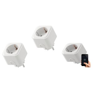 Calex Smart Stekker WiFi Stopcontact met App  3 Stuks