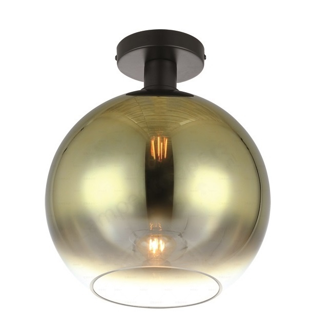 Gradiente - Plafondlamp - 30cm - Goud - Zwart