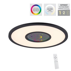 Plafondlamp Astro Zwart 17.5Watt Ø 40cm