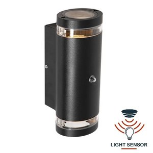 Steinhauer Buitenlamp Panay Zwart incl. Light Sensor