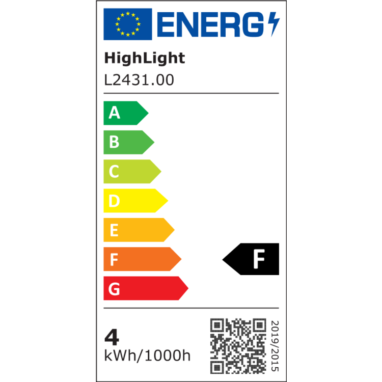G9 Led Lamp 4.5Watt  incl. Stappendimmer 2700K