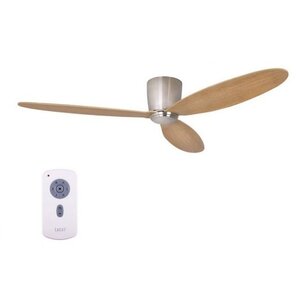 Plafondventilator Airfusion Radar Zilver Teak Ø 132cm