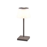 Oplaadbare Tafellamp Sanchez Antraciet IP44