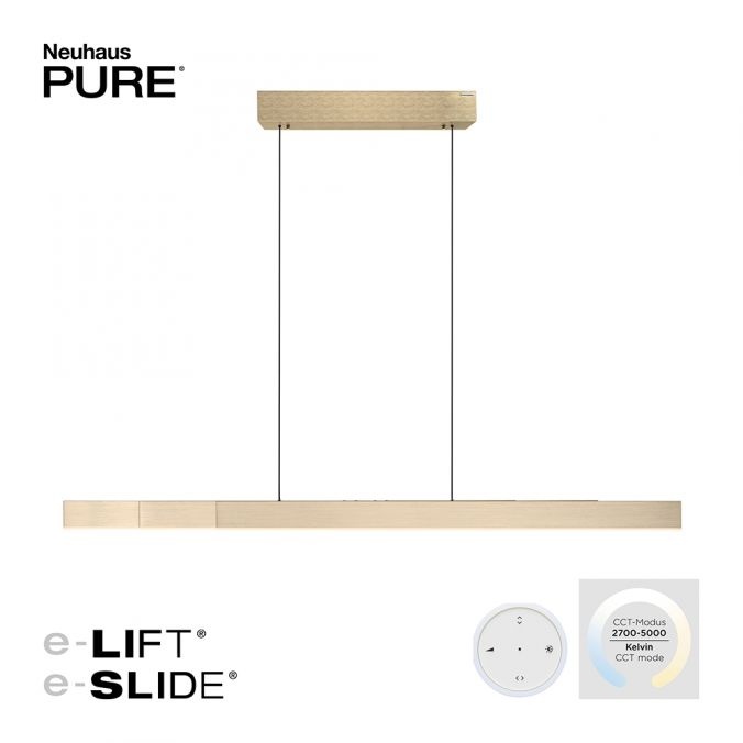 Neuhaus PURE-MOTO-RISE Hanglamp Slide & Lift Gold