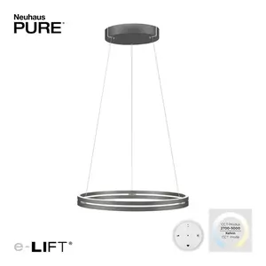 Neuhaus PURE-MOTO-E-LOOP Hanglamp E-Lift  Grey